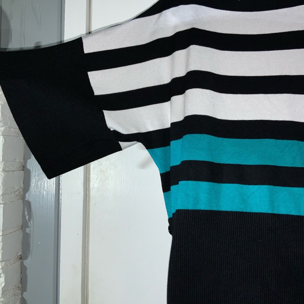 SPENSE STRIPED DOLMAN STYLE SWEATER SZ L - Picture 8 of 8